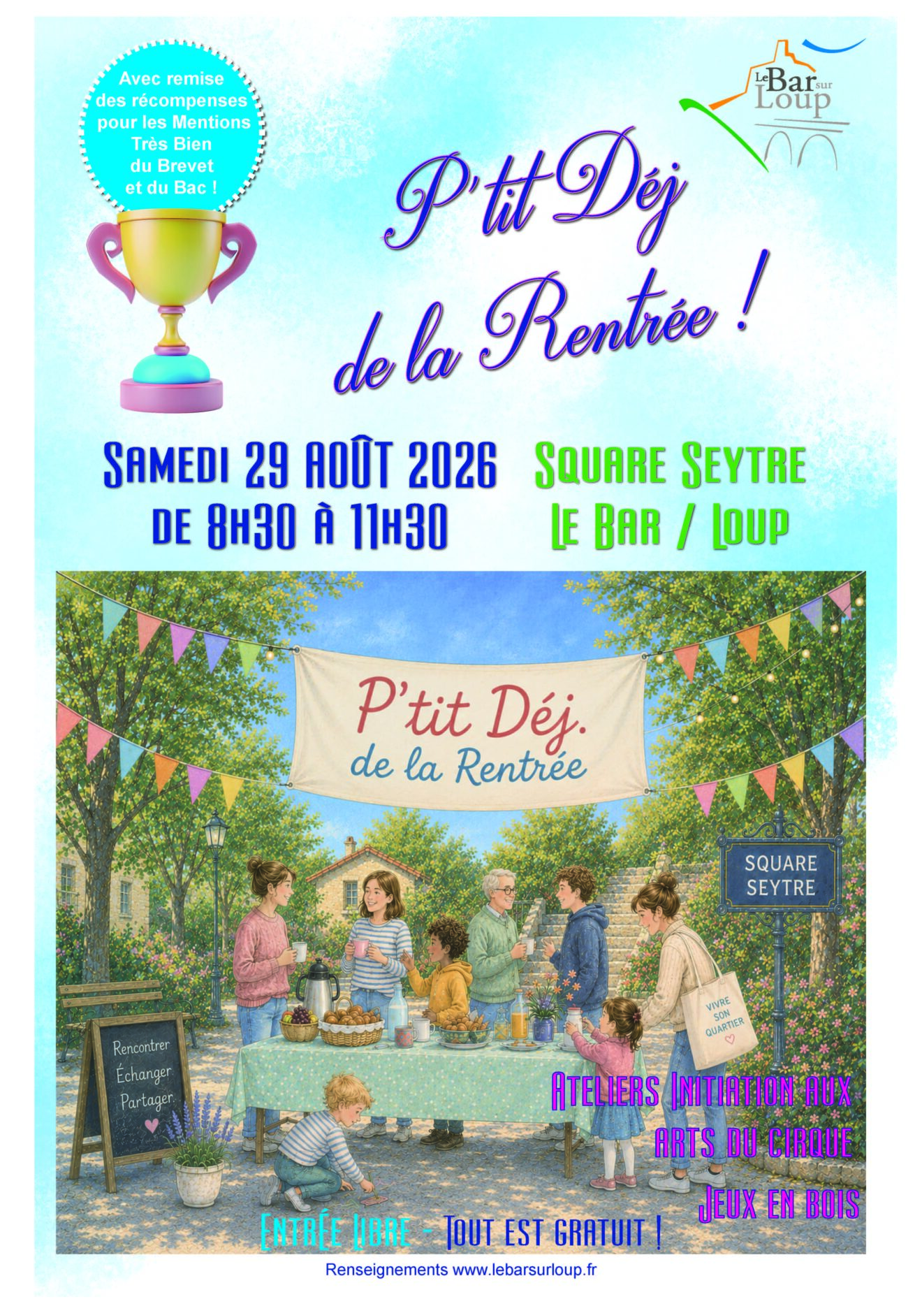 Le P'tit Dej. de la rentrée